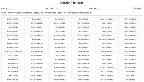 取日本名字|日本名字产生器：逾7亿个名字完整收录 